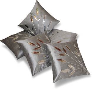 India Furnish Polyester, Dupion Silk Cushions & Pillows Cover
