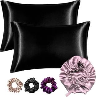 SCRUNBOW Satin Pillows Cover