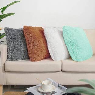 PICKKART Fur Cushions Cover
