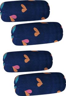 Rabhnoor Microfiber Bolsters Cover