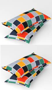 Homefab India Geometric Pillows Cover