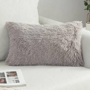 PriMaryHoMe Fur Cushions Cover