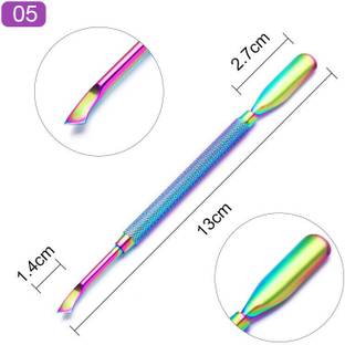 D Nails 01 Dual Ended Cuticle Pusher
