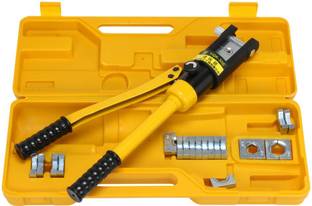 atozshop11 16-300mm With 11 Dies YQK-300 16 Ton Hydraulic Wire Battery Cable Lug Terminal Crimper Crimpingl 16-300mm With 11 Dies YQK-300 16 Ton Hydraulic Wire Battery Cable Lug Terminal Crimper Crimpingl Wire Cutter
