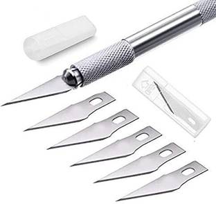 KRYTONE DSR Detail Knife Metal Grip Hand Held Paper Cutter DSR Detail Knife Metal Grip Hand Held Paper Cutter Nipper