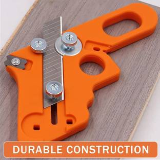 AASONS Adjustable Woodworking Hand Trimming Tool for Wood Edge Banding AASONS Woodworking Edge Trimmer with 10Pcs Blades Wood Cutter