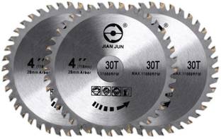 Gadariya King 3PCS 4"*30Teeth Ultra-thin Metal Saw Blade Wood Cutting Tool Accessories Wood Cutter