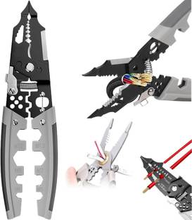 Hembit 28-in-1 Wire Stripper Tool, 8-Inch Wire Crimping Tool Needle Nose Plier