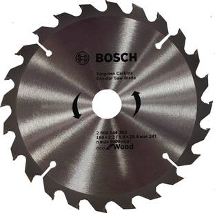 BOSCH TCT 7 Inch x24T ( 184x2.2/1.4x25.4mmx24T) -Pack of 2 pieces Eco for wood Wood Cutter