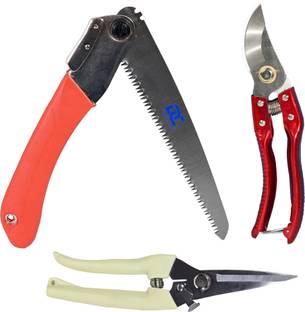 Digital Craft Foldable Hand Saw,Flower Cutter 8 Inch White,SK-5 Flower Cutter Red for Wood Cutting, Tree Trimming, Gardening, Camping & Outdoor Survival Tools Wood Cutter