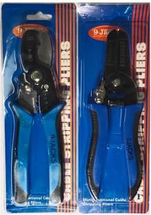 Gadariya King New Automatic Cable Wire Stripper Crimper Crimping Tool Adjustable Plier Cutter Wire Cutter
