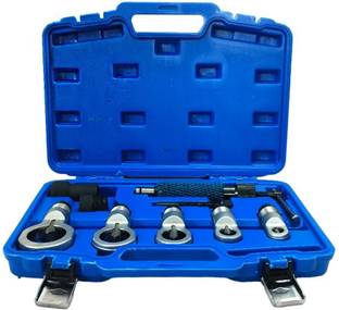 वोल्ट्ज़ VZ-DN-D2027 8 Pcs Nut Splitter Set Extractor Stuck Nut Screw Cutter Cutter Remover Splitting Extractor Tool Carbon Steel मेटल कटर