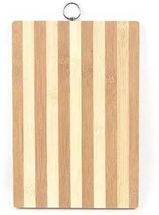 ABE Bamboo Wooden Chopping Board with Ring Hook, Vegetable Cutting Board Bamboo Cutting Board