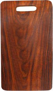 Flipkart SmartBuy Kitchen Chopping, and Slicing Board with Handle for Fruits, Vegetables and Meat Wooden Cutting Board