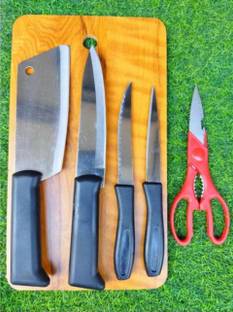 JD ENTERPRISE Chopping Cutting Board with Knife set and kitchen Scissor ,cutting board set Wooden Cutting Board