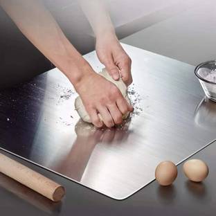 HALSEY Large Counter Top Cutting Chopping Board|Unbreakable,Easy to Clean (40x50cm) Plastic Cutting Mat