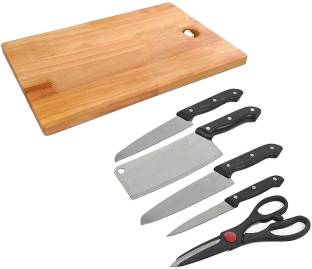 Pihoo Enterprise Wooden Cutting Board & Knife Set Scissor Wooden Cutting Board