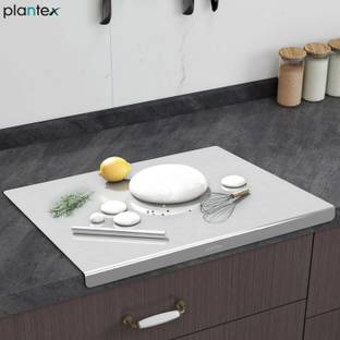 Plantex Multipurpose Chopping Board for Kitchen/Cutting Board for Vegetables/Fruits Stainless Steel Cutting Board