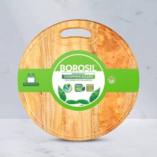 BOROSIL Greenwood Wooden Cutting Board