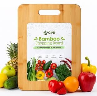 Elegant Enterprise Large Natural Bamboo Wood Chopping Board Bamboo Cutting Board