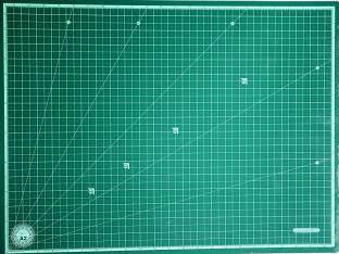 URBAN BOX Double Sided Self Healing A2 Cutting Mat for Sewing, Quilting, Arts & Crafts Cutting Mat