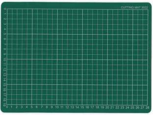 Qatalitic Non-Slip Flexible Self-Healing Grid Line Print Cutting Mat