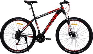 PLUTUS Cervelo MTB Cycle Age-12+ with Dual Disc Brake, Multi Speed (Red) 29 T (inch) Mountain Cycle