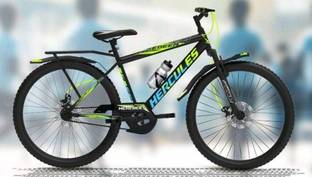 HERCULES REDEEM IC | Front-Suspension | Dual Disc Brake |24*2.40 WIDE TYRE 24 T (inch) Mountain Cycle