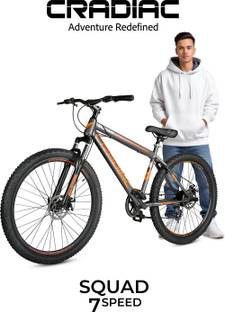 CRADIAC Squad 7 Speed Grey 29 T (inch) Mountain Cycle