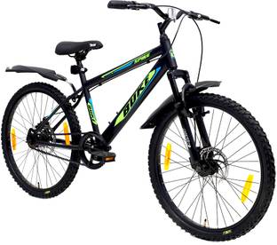 AVON SPIKE 24T MTB Cycle for Boys With Dual Disk Brakes 85% Pre Fitted Stylish Design 24 T (inch) Mountain Cycle