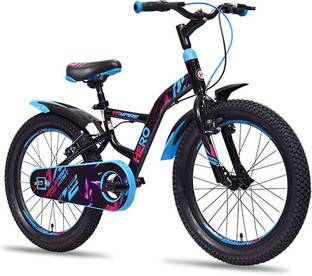 HERO VAMPIRE |NON- SUSPENSION| SEMI FAT TYRES 20*2.40 | POWER Brakes| | 20 T (inch) BMX Cycle