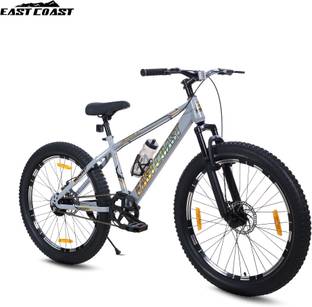 EAST COAST Hustle Gold 26T cycle II Double Disc II Fat Tyres II Double Wall Alloy Rims 26 T (inch) Mountain Cycle