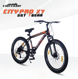EAST COAST MultiSpeed Bike with FS & DD Brake 26 T Mountain Cycle 26 T (inch) Mountain Cycle