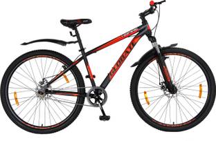 Kross Nspire-S 24T Single Speed Unisex Mountain Bike 34.3 Cm Frame - Matt Black Orange 24 T (inch) Mountain Cycle