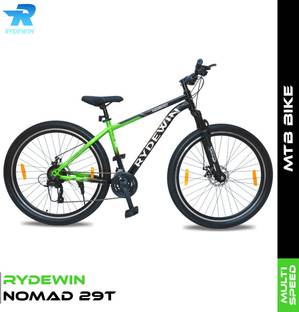 RYDEWIN NOMAD 85% installed Front Suspension,Water Decal Sticker & Dual Disc Brake 29 T (inch) Mountain Cycle