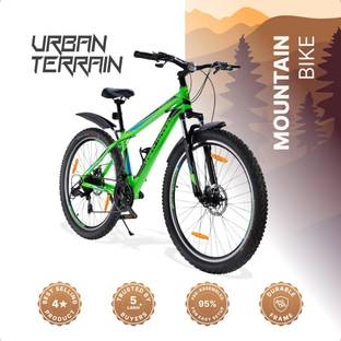 Urban Terrain UT3002A27.5 Alloy MTB Cycles Shimano Geared for Men with Dual Disc Brake 27.5 T (inch) Road Cycle