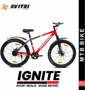 AVITRIBIKES Ignite-27.5 Single Speed Disc Brake Adult-Mountain Cycle 27.5 T (inch) Mountain Cycle