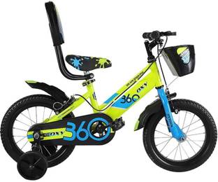 Oxygen Kids cycle Oxy 360 Cycle for kids 3 to5 Years Boys | Girls 14 T (inch) BMX Cycle