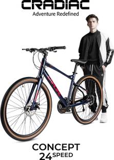 CRADIAC CONCEPT 24 SPEED 700C T (inch) Hybrid Cycle/City Bike