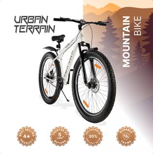 Urban Terrain Bolt Cycles for Men with Steel Frame & Dual Disc Brake MTB Bike UT5000S27.5 27.5 T (inch) Road Cycle