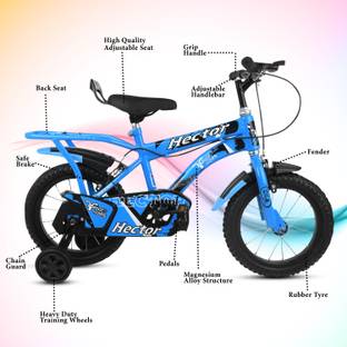 xaipro plus 14T HECTOR SKY BLUE HIGH QUALITY METAL RIM BICYCLE 14 T (inch) BMX Cycle