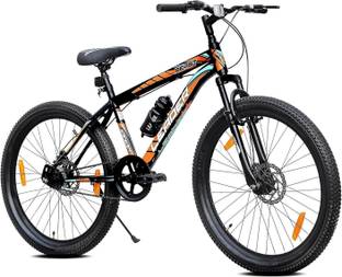 LEADER Beast 24T with Front and Disc Brake and Complete Accessories 24 T (inch) Mountain Cycle