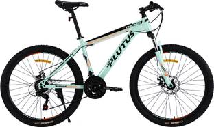 PLUTUS Chicago MTB Cycle Age - 12+ with Dual Disc Brake, Multi Speed (Ocean-Blue) 26 T (inch) Mountain Cycle