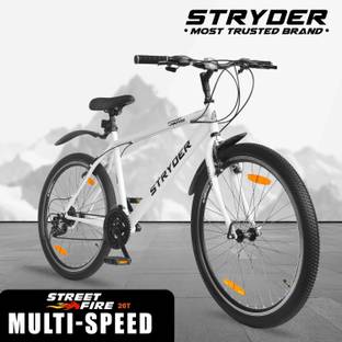 STRYDER 26" Street Fire 21 Speed Bicycle | Durable & Stylish Ride 26 T (inch) Mountain Cycle