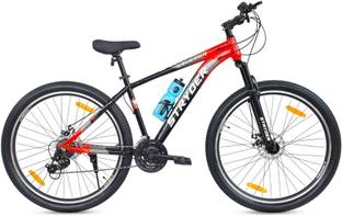 STRYDER 29" Krueger 21 Speed Bicycle with Front Suspension | 29 T (inch) Mountain Cycle