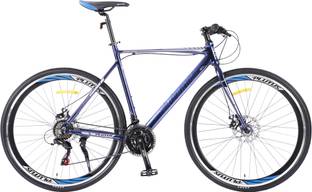 PLUTUS Warhawk Hybrid Cycle Age-12+ with Dual Disc Brake, Multi Speed (Chameleon) 700C T (inch) Hybrid Cycle/City Bike