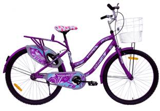 FOXGLOVE TWINKLE 24 INCH LADY BICYCLE PURPLE FOR AGE 8 PLUS YRS 85% FITTED 24 T (inch) Road Cycle