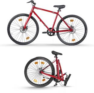 HORNBACK M1s World's First Full-Sized Diamond Frame Foldable/Folding Cycle for Unisex 28 T (inch) Folding Bikes/Folding Cycle