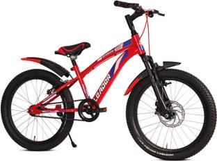 LEADER SPEEDY BIKE 20T KIDS CYCLE WITH FRONT SUSPENSION AND DISC BRAKE IDEAL 7-10 YEARS 20 T (inch) Mountain Cycle