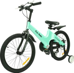 R for Rabbit Tiny Toes Rapid-Smart Kids Cycle with Plug and Play 7 to 10 Years 20In (Lake Blue) 20 T (inch) Road Cycle